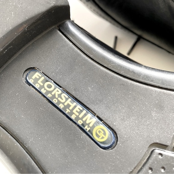 FLORSHEIM Black Leather Midtown Cap Toe Oxford Lace Up Shoes Men's 10D - Picture 13 of 13